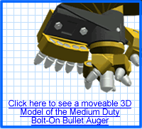 Medium Duty Bolt On Bullet Auger