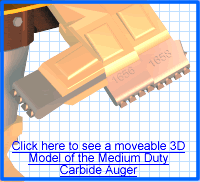 Medium Duty Carbide Auger